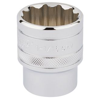 Draper 33726 1/2" Sq. Dr. Hi-Torq&amp;#174; 12 Point Socket (1.1/16")