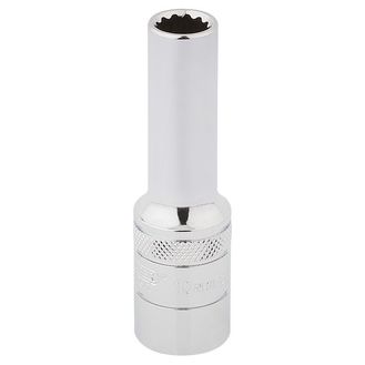 Draper 33730 1/2" Sq. Dr. Hi-Torq&amp;#174; 12 Point Deep Socket (10mm)