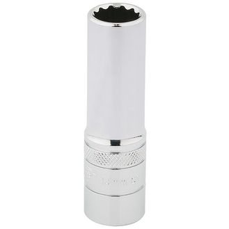 Draper 33733 1/2" Sq. Dr. Hi-Torq&amp;#174; 12 Point Deep Socket (14mm)