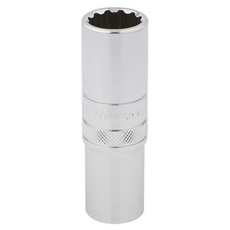 Draper 33735 1/2" Sq. Dr. Hi-Torq&amp;#174; 12 Point Deep Socket (17mm)