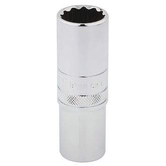 Draper 33772 1/2" Sq. Dr. Hi-Torq&amp;#174; 12 Point Deep Socket (19mm)