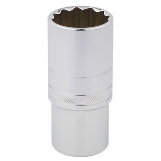 Draper 33841 1/2" Sq. Dr. Hi-Torq&amp;#174; 12 Point Deep Socket (27mm)