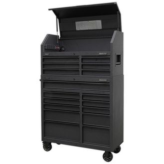 Sealey AP41BESTACK 17 Drawer Tool Chest Combination Soft Close Drawers with Power Bar