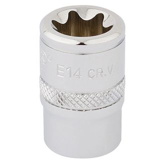 Draper 34195 3/8" Sq. Dr. TX-STAR&amp;#174; Socket (E14)