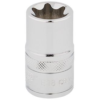 Draper 34340 1/2" Sq. Dr. TX-STAR&amp;#174; Socket (E18)