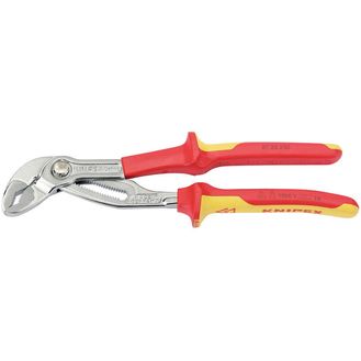 Draper 34672 Knipex 87 26 250 250mm VDE Cobra&amp;#174; Chrome Waterpump Pliers
