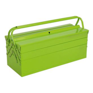 Sealey AP521HV Cantilever Toolbox 4 Tray 530mm Hi-Vis Green
