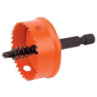 Draper 34988 35mm Bi-Metal Hole Saw with Integrated Arbor