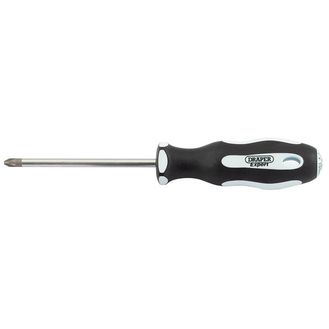 Draper 34999 PZ TYPE No:2 x 100mm Soft Grip Screwdrivers
