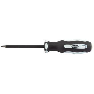 Draper 35157 Square Recess S2 x 100mm Soft Grip Security Screwdrivers