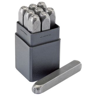 Draper 37337 37337 0 - 9 Number Stamp Set - Number Height 3/16"