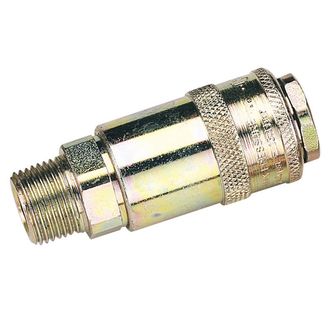 Draper 37836 3/8" Male Thread PCL Tapered Airflow Coupling