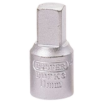 Draper 38322 11mm Square 3/8 Sq. Dr. Drain Plug Key
