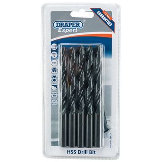 Draper 38823 13.0mm HSS Drills Card Of 5