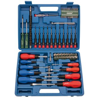 Draper 40850 Screwdriver, Socket and Bit Set (70 Piece)