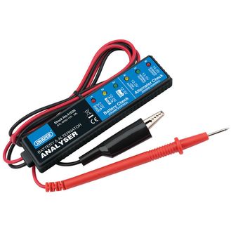 Draper 41026 Battery and Alternator Analyser for 12V DC Systems