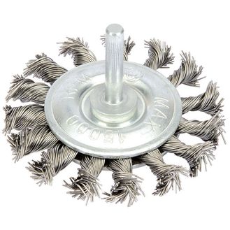 Draper 41434 Twisted Wire Wheel (75mm)