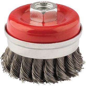 Draper 41447 60mm x M14 Twist Knot Wire Cup Brush