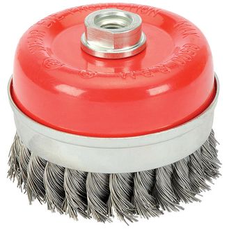 Draper 41449 80mm x M14 Twist Knot Wire Cup Brush