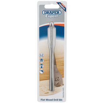 Draper 41475 6.0mm Flat Wood Bit