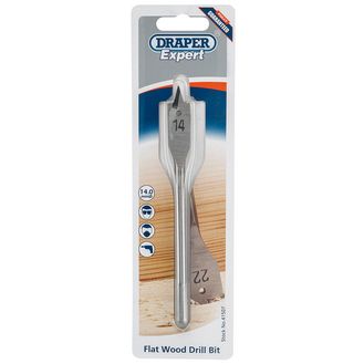 Draper 41507 14.0mm Flat Wood Bit