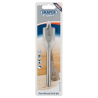 Draper 41529 19.0mm Flat Wood Bit