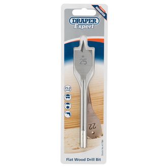 Draper 41784 25.0mm Flat Wood Bit