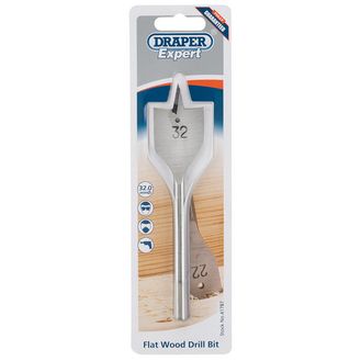 Draper 41787 32.0mm Flat Wood Bit