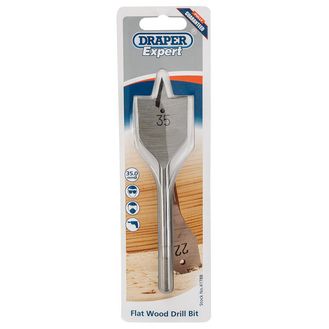 Draper 41788 35.0mm Flat Wood Bit