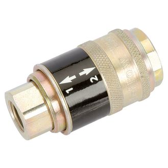 Draper 41879 1/4" BSP Female Parallel' Safeflow' Air Line Coupling (Sold Loose)
