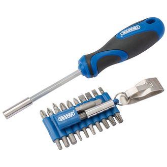 Draper 43624 Screwdriver and Bit Set (23 Piece)