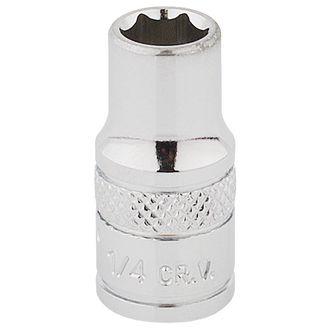 Draper 48444 1/4" Sq. Dr. Hi-Torq&amp;#174; 6 Point Socket (1/4")
