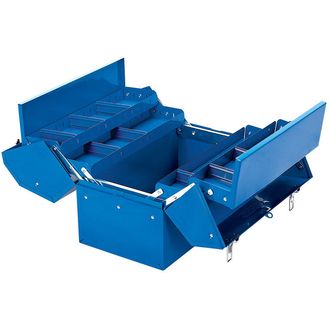 Draper 48566 460mm Barn Type Tool Box with 4 Cantilever Trays