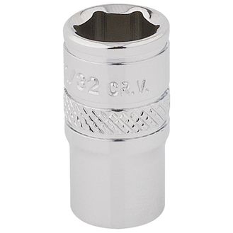 Draper 48671 1/4" Sq. Dr. Hi-Torq&amp;#174; 6 Point Socket (11/32")