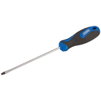 Draper 48920 3.2 x 100mm Plain Slot Screwdriver with Soft Grip Handles