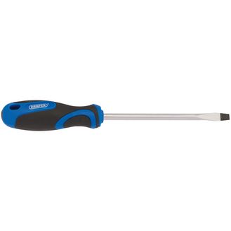 Draper 48923 6.0 x 150mm Plain Slot Screwdriver with Soft Grip Handles