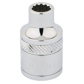 Draper 49015 3/8" Sq. Dr. Hi-Torq&amp;#174; 12 Point Socket (1/4")
