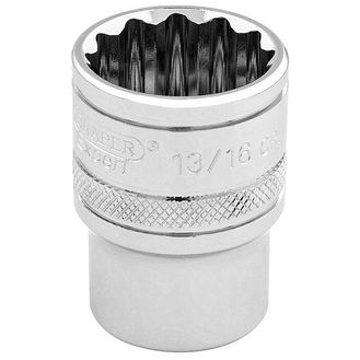 Draper 49482 3/8" Sq. Dr. Hi-Torq&amp;#174; 12 Point Socket (13/16")