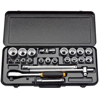 Elora 50649 1/2" Sq. Dr. Imperial Socket Set (23 Piece)