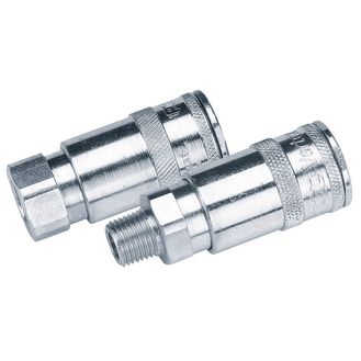 Draper 51384 1/4" BSP Taper Female Thread Verte x Air Coupling (Sold Loose)