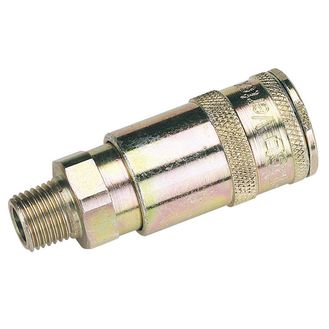 Draper 51385 1/4" BSP Taper Male Thread Verte x Air Coupling (Sold Loose)