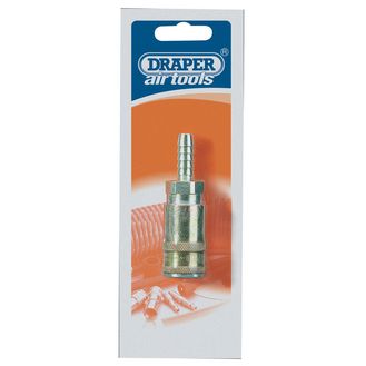 Draper 51416 5/16" Bore Verte x Air Line Coupling with Tailpiece