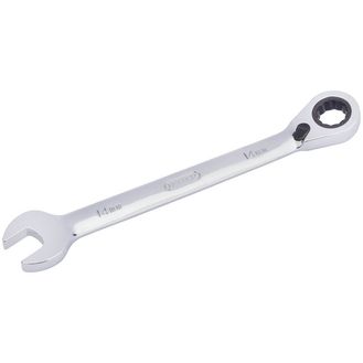 Draper 52002 14mm Hi-Torq&amp;#174; Metric Reversible Ratcheting Combination Spanner