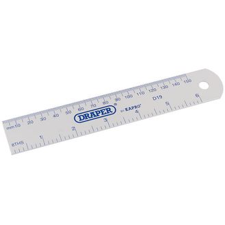 Draper 52396 152mm/6"Aluminium Rule