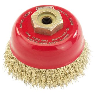 Draper 52634 60mm x M10 Crimped Wire Cup Brush