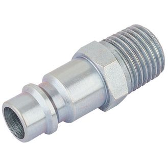 Draper 54415 1/4" BSP Male Nut PCL Euro Coupling Adaptor (Sold Loose)