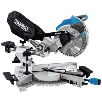 Draper 55588 D20 20V Brushless 185mm Sliding Compound Mitre Saw - Bare