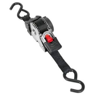 Sealey ATD25301 Auto Retractable Ratchet Tie Down 25mm x 3m