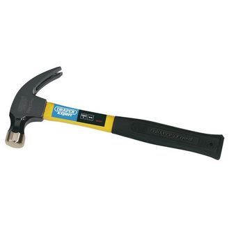Draper 63347 560G (20oz) Fibreglass Shafted Claw Hammer