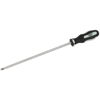 Draper 63595 Pound Thru' Cross Slot No:2 x 250mm Soft Grip Screwdriver